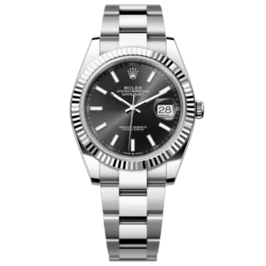 Rolex Datejust 41 Black Fluted Oyster Product