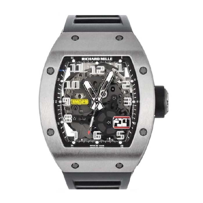 Richard Mille RM 029 Automatic Transparent 39.7 dial with Titanium case ref. RM029