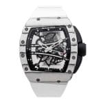 Richard Mille RM 061 Manual winding Transparent 50 dial with Ceramic case ref. RM 061-01 CAFQ