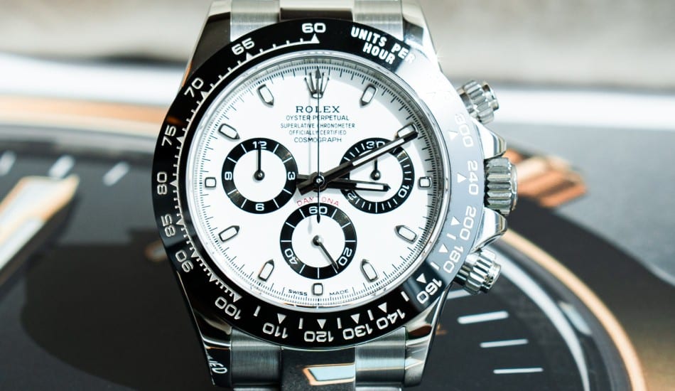 Rolex Daytona Automatic White 40 dial with Steel case ref. 116520