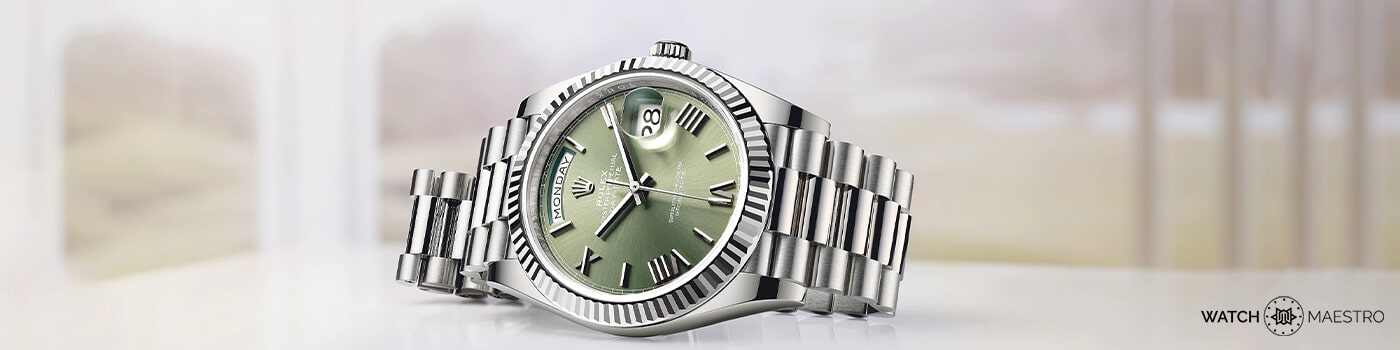 Rolex Day Date Green Dial
