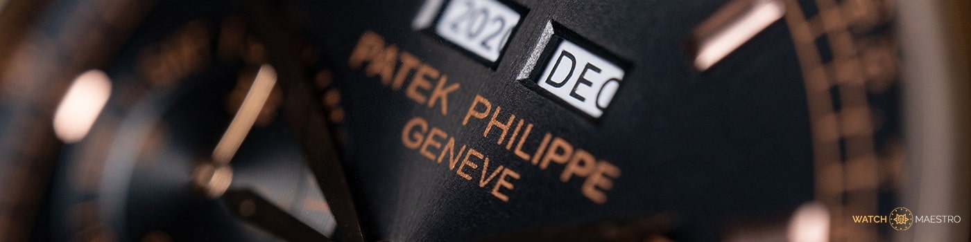 Patek Philippe dial close up