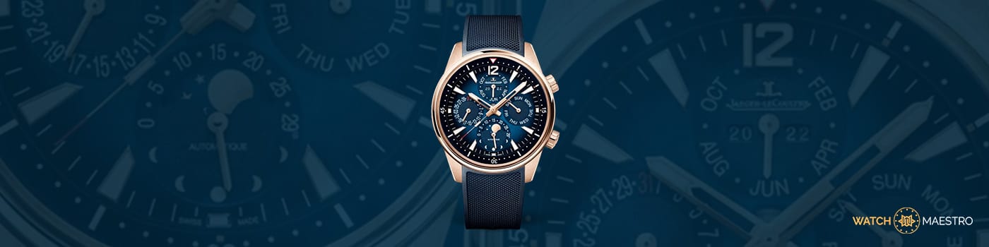 Jaeger-LeCoultre watch blue dial