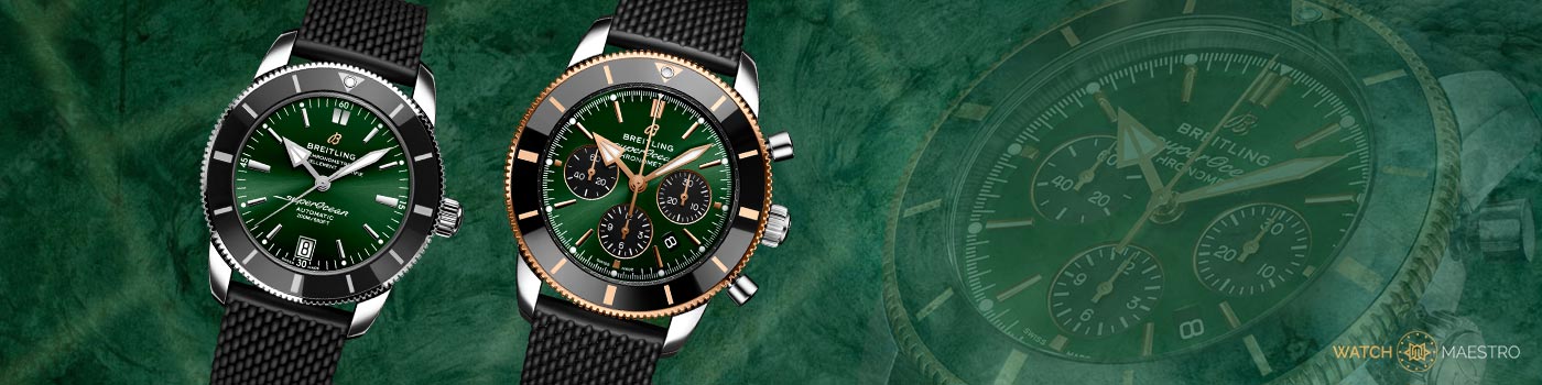 Breitling green dial