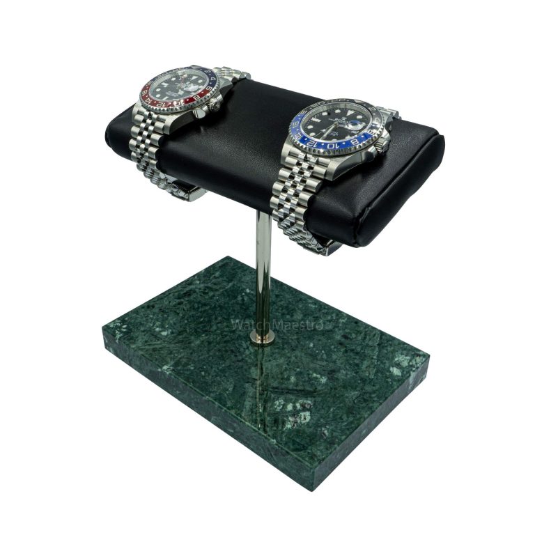 watch stand double green GMT Master