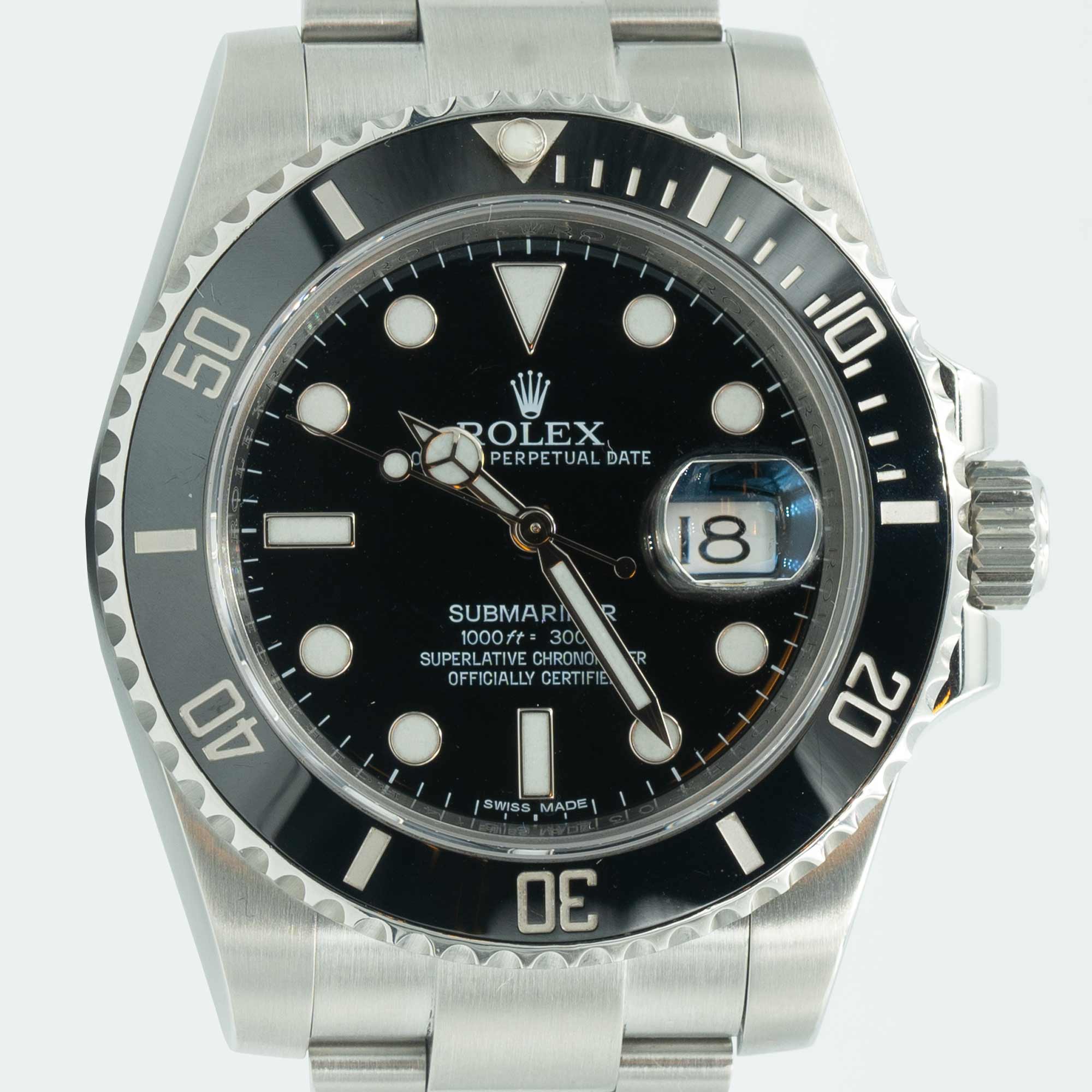 Rolex Submariner black dial