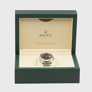 Rolex Datejust 36mm black dial