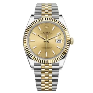 Rolex Datejust 41 champagne dial