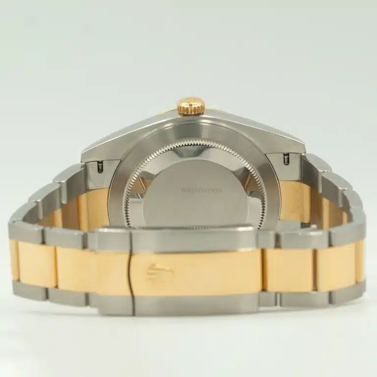 Rolex Datejust 41 MOP two tone oyster bracelet