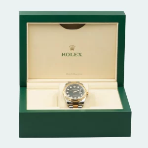 Rolex Datejust 41 two tone box