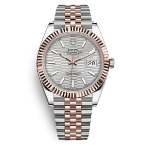 Rolex Datejust White Fluted Dial