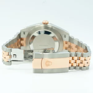 Rolex Datejust rose gold two tone