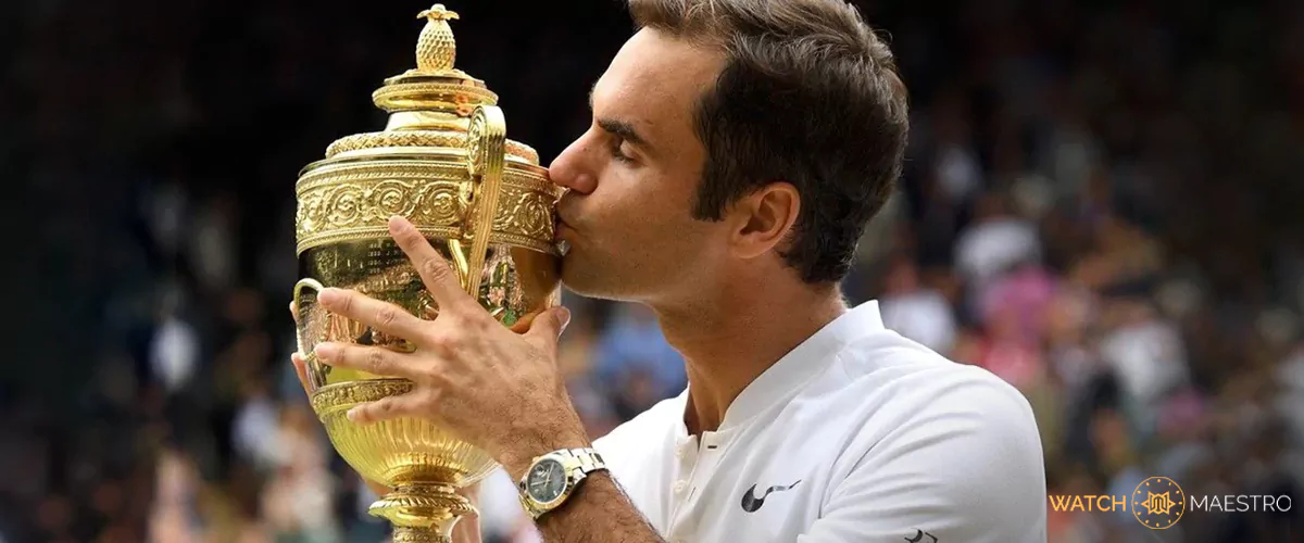 Rolex Wimbledon and Rodger Federer