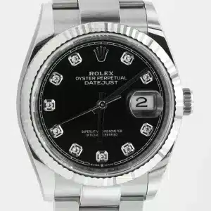 Rolex Datejust 36 Black diamond dial