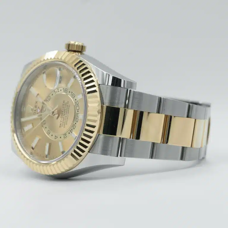 Rolex Sky Dweller Two Tone champagne dial