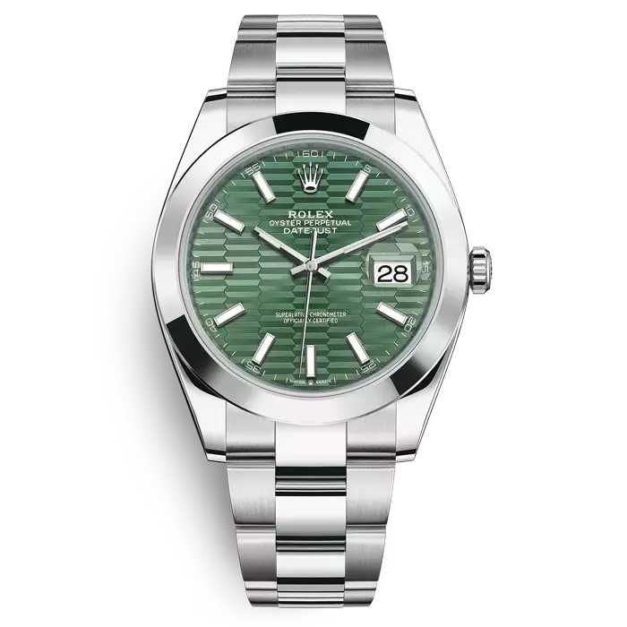 Rolex Datejust Green Motif Product