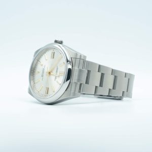 Rolex Oyster Perpetual Silver Dial 41mm
