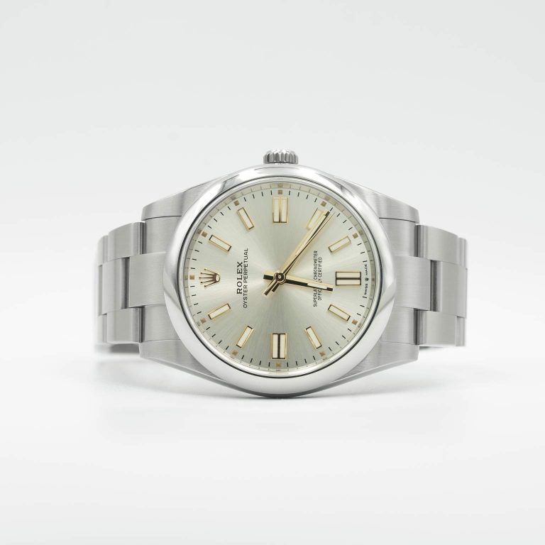 Rolex Oyster Perpetual Silver Dial