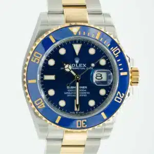Rolex Submariner Two Tone Blue Dial 126613LB