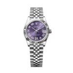 Rolex Datejust 31 Purple Roman Dial and Jubilee Bracelet