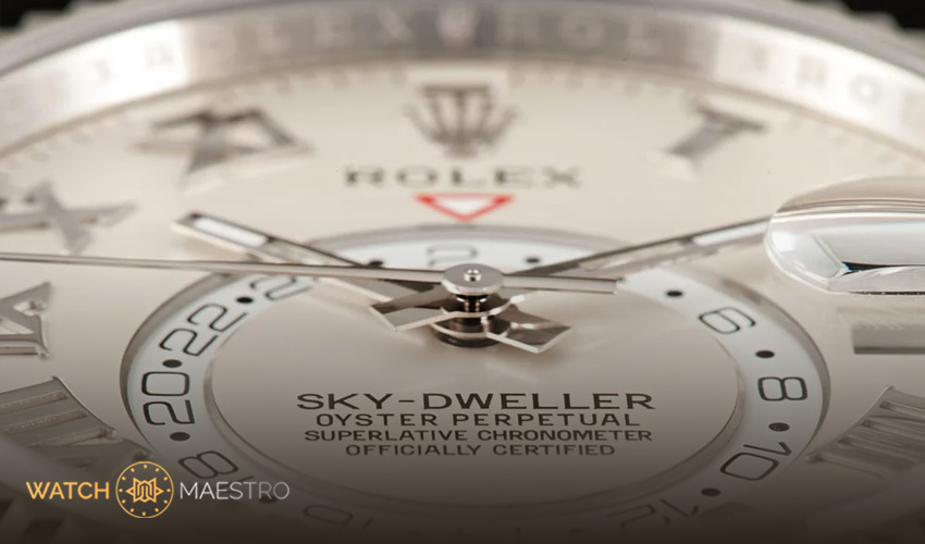 Rolex Sky Dweller Setup time and date