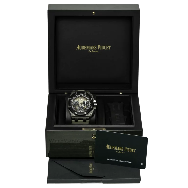 AP Royal Oak Offshore Chronograph Green Box