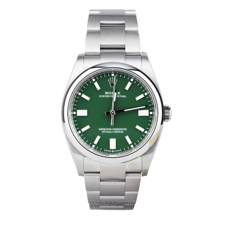 Rolex Oyster Perpetual 36mm Green Dial (1)