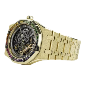 AP Royal Oak Frosted Gold Openworked Rainbow 1