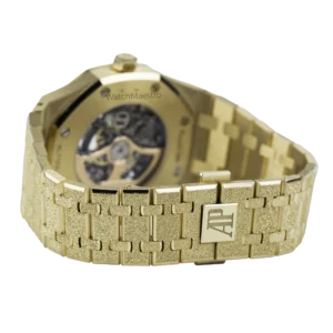 AP Royal Oak Frosted Gold Openworked Rainbow 5