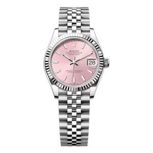 Rolex Datejust 31 Pink Dial Fluted Jubilee Steel Product