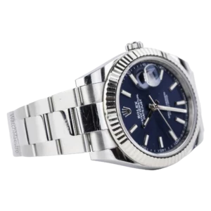 Rolex Datejust 41 Blue Oyster Fluted Used 5