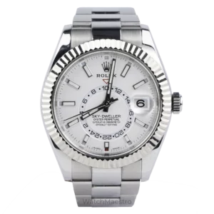 Rolex Sky Dweller White Dial Used 1