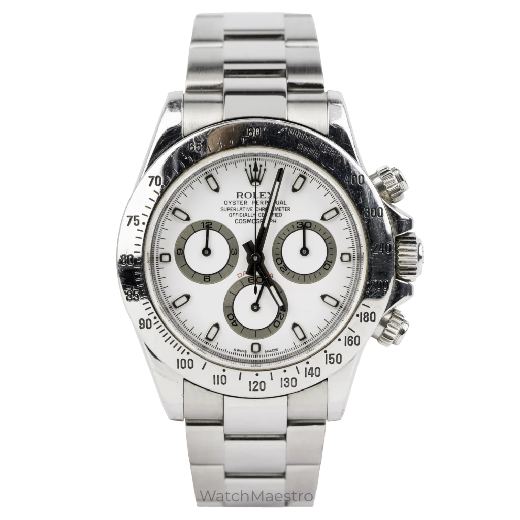 Rolex Daytona White Dial 9