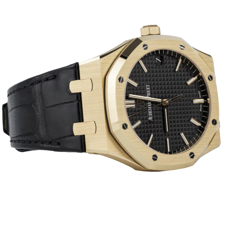 Buy AP Royal Oak 41mm Rose Gold Black Dial - Like-new