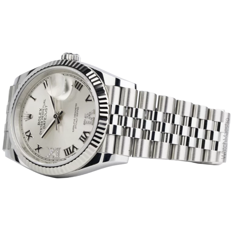 Rolex Datejust 36 Silver Roman 9
