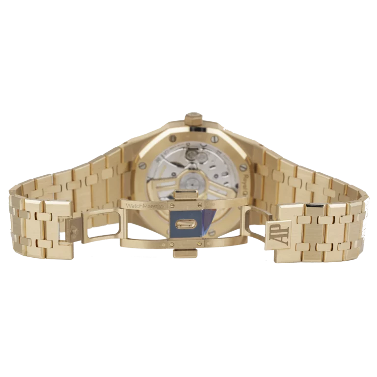 AP Royal Oak Rose Gold Blue Dial 4