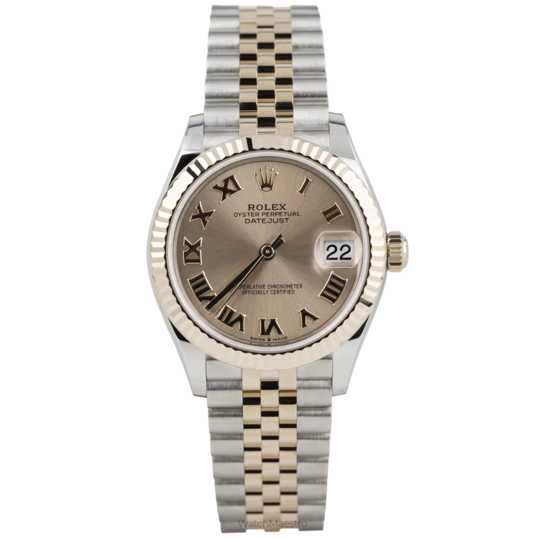 Rolex Datejust 31 Two Tone Pink Roman 1