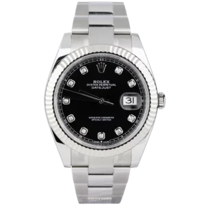 Rolex Datejust 41 Black Diamond 1
