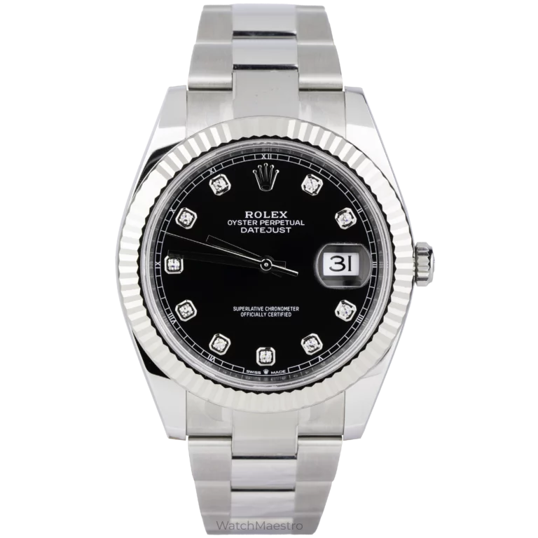 Rolex Datejust 41 Black Diamond 1