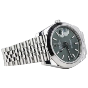 Rolex Datejust 41 Mint Green Smooth Product 4