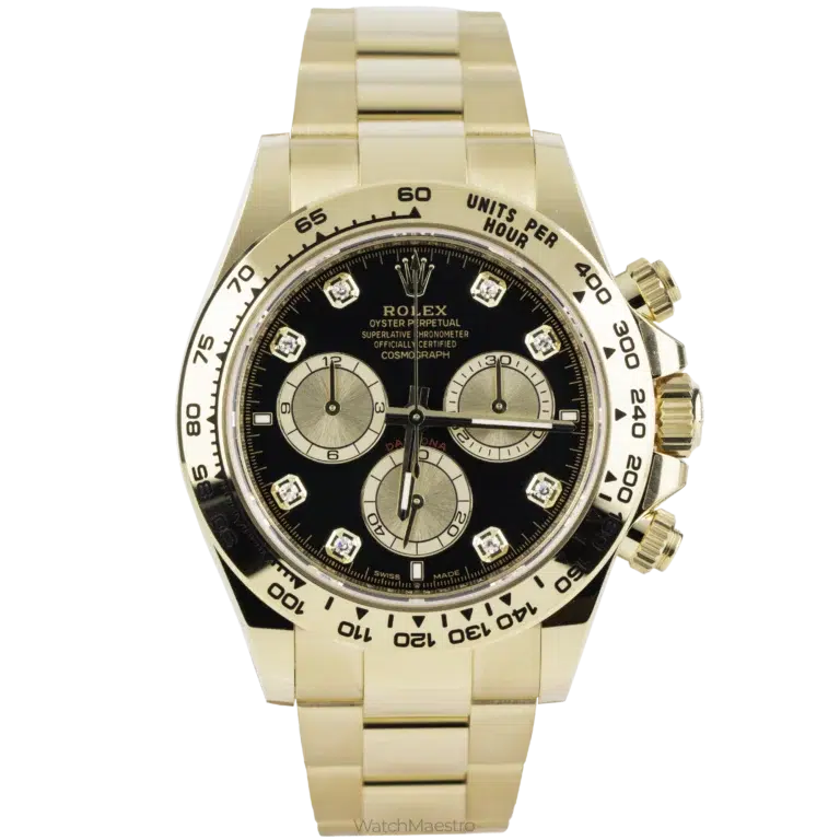 Rolex Daytona Black Dial Diamond 1