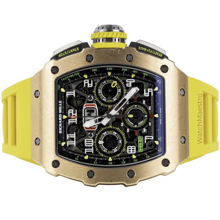 Richard Mille RM 11-03 Yellow Strap 6