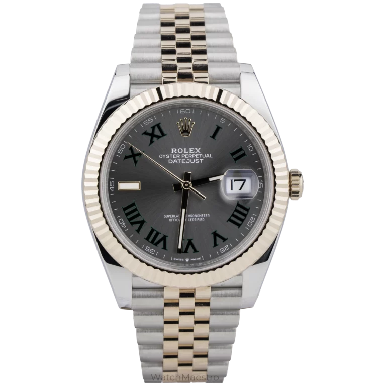 Rolex Datejust 41 Rose Gold Wimbledon 9