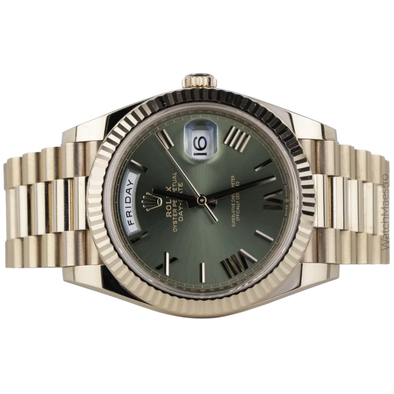 Rolex Day Date Rose Olive 2