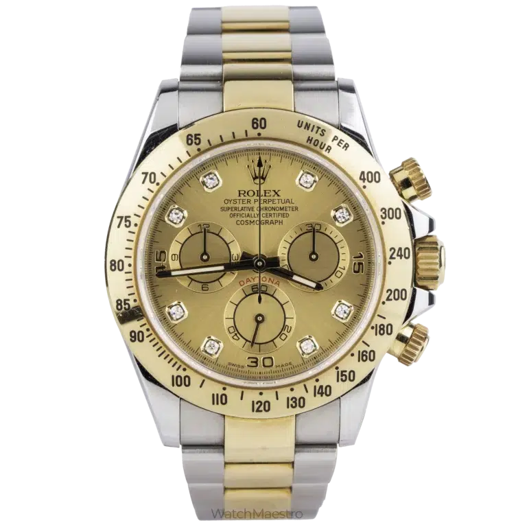 Daytona Two Tone with Champagne Diamond-set Dial