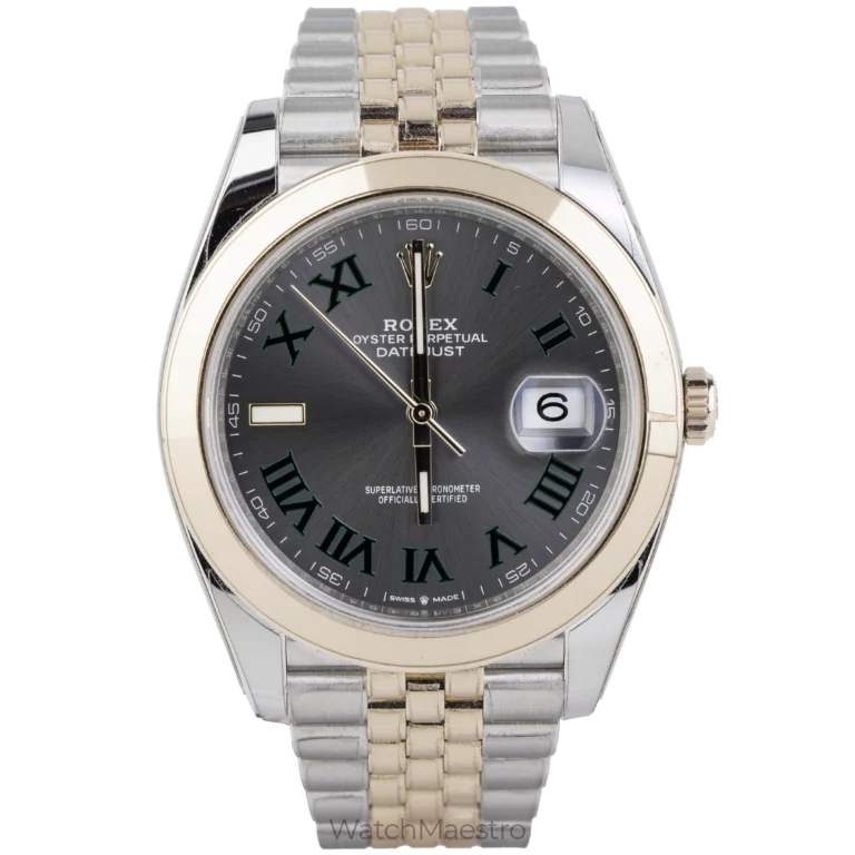 Rolex DJ41 Wimbledon Rose Smooth Jubilee 3