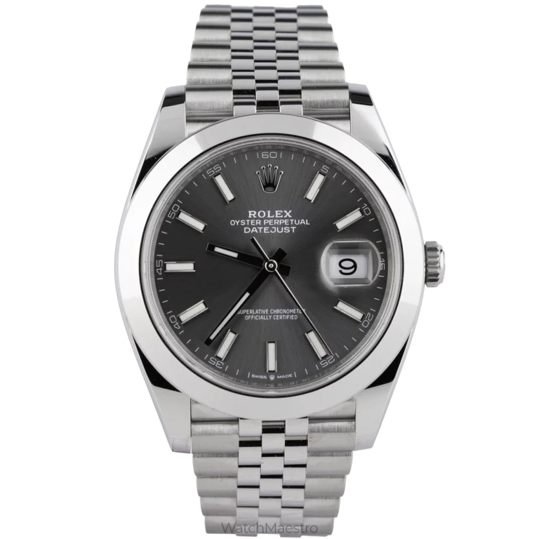 Rolex Datejust Slate Grey Smooth 1