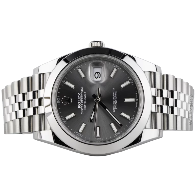 Rolex Datejust Slate Grey Smooth 2