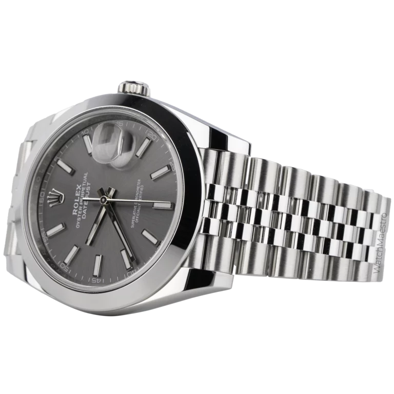 Rolex Datejust Slate Grey Smooth 3