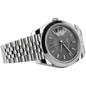 Rolex Datejust Slate Grey Smooth 4